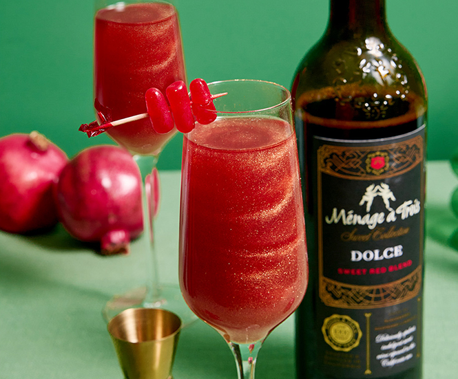 Ménage à Trois Christmas Cocktail